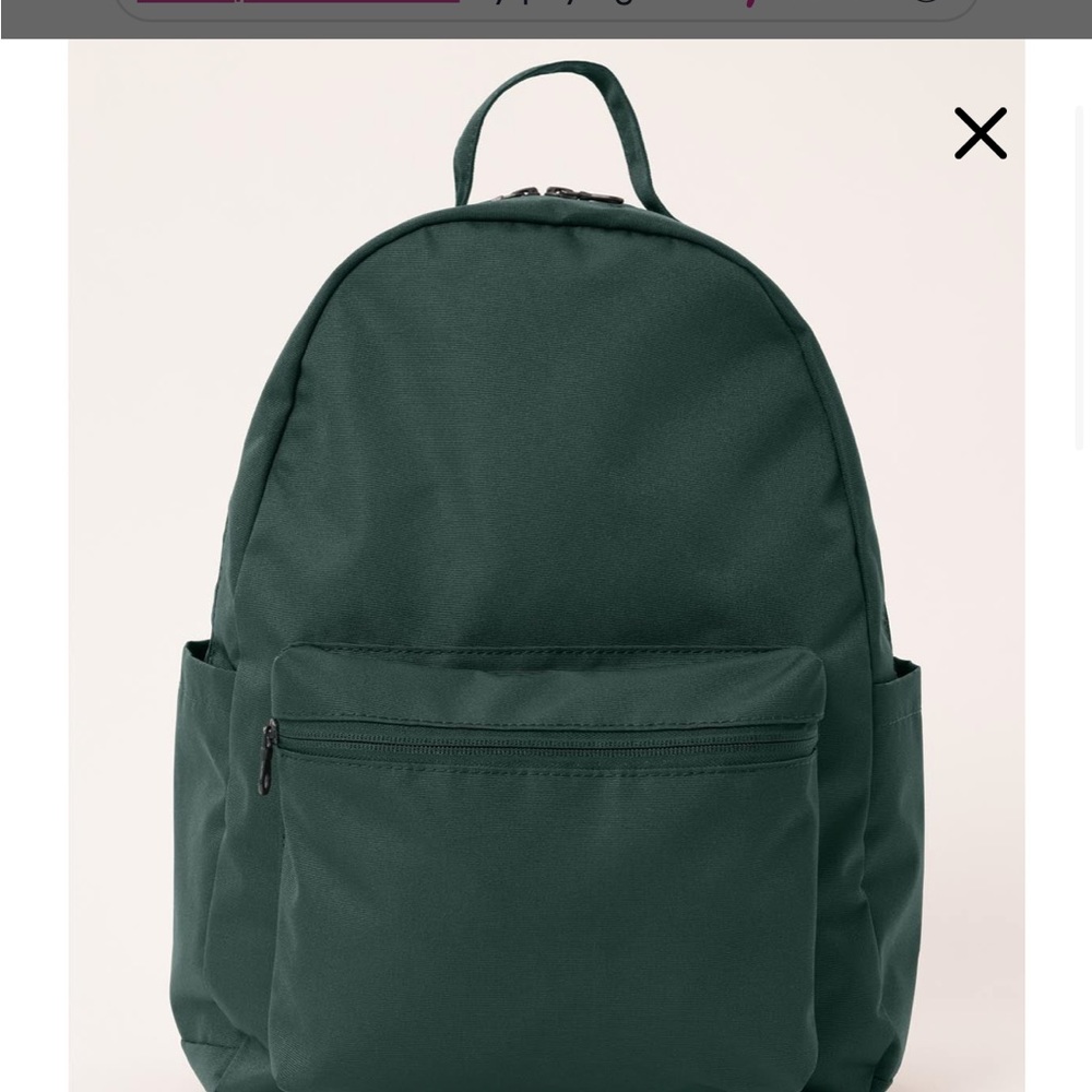 Moss please recycle backpack nwt